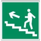 Направление к эвакуационному выходу по лестнице вверх